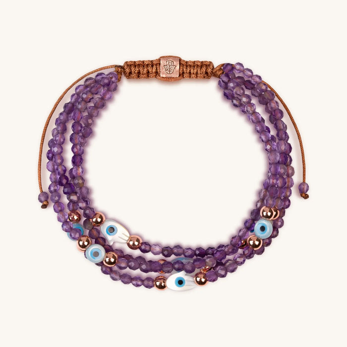 Intuition Amplifier - Amethyst Stone Bracelet