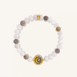 Achieve Alignment Moonstone & Labradorite Moon Bracelet