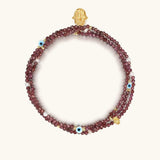 Passionate Spirit Garnet January Birthstone Wrap