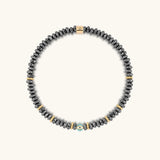 Earth Guardian Hematite Evil Eye Bracelet
