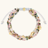 Helping Hand Watermelon Tourmaline Bracelet