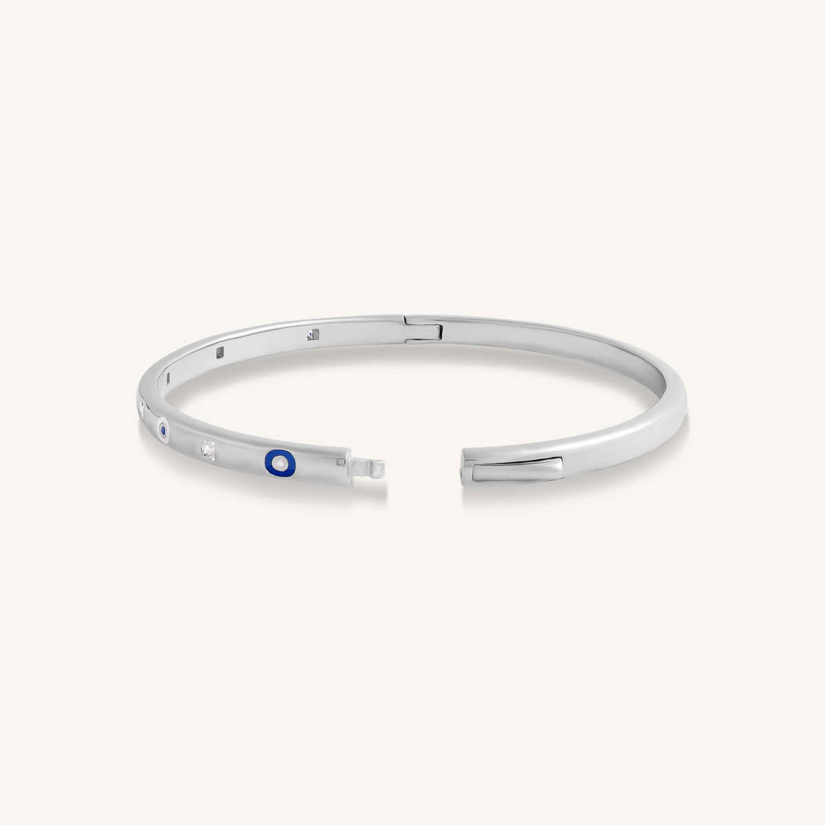 Watchful Light Evil Eye Bangle Bracelet