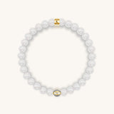 Renewed Inspiration Moonstone June Birthstone Evil Eye Bracelet