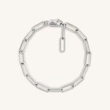Blissful Connection Silver Bracelet
