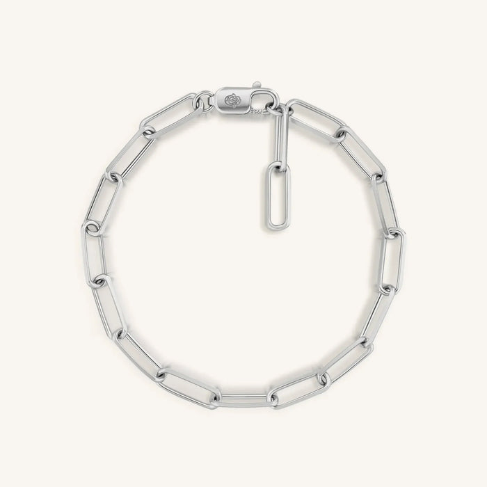 Blissful Connection Silver Bracelet
