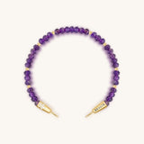 Serene Mind - Amethyst Lotus Bracelet