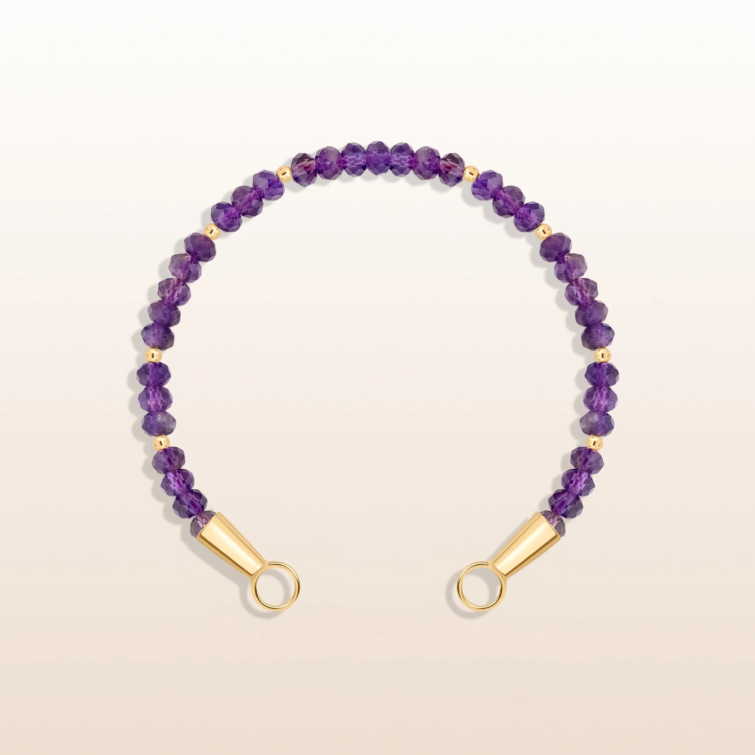 Serene Mind - Amethyst Lotus Bracelet