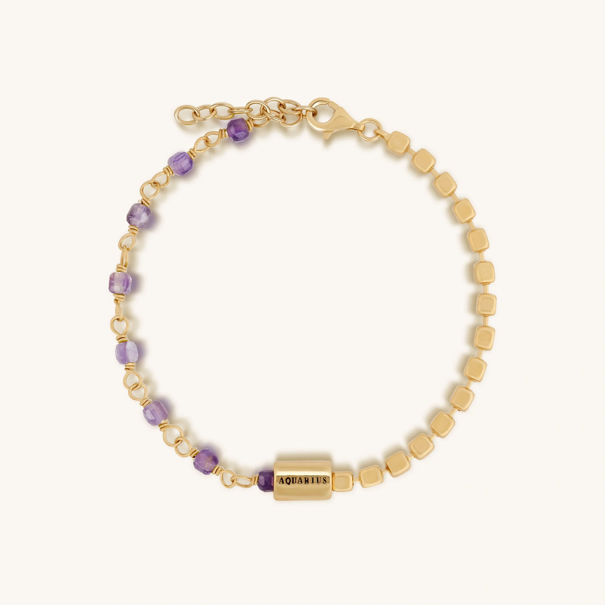 Creative Idealist Amethyst Aquarius Bracelet