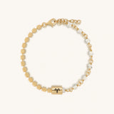 Courageous Presence Crystal Quartz Aries Bracelet