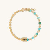 Spiritual Wanderlust Turquoise Sagittarius Bracelet