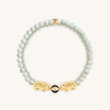 Spiritual Flame Dragon Jade Evil Eye Bracelet