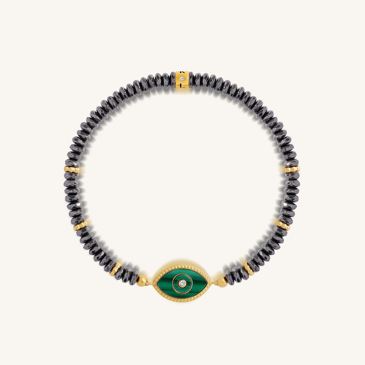 Protective Harmony Hematite & Malachite Bracelet