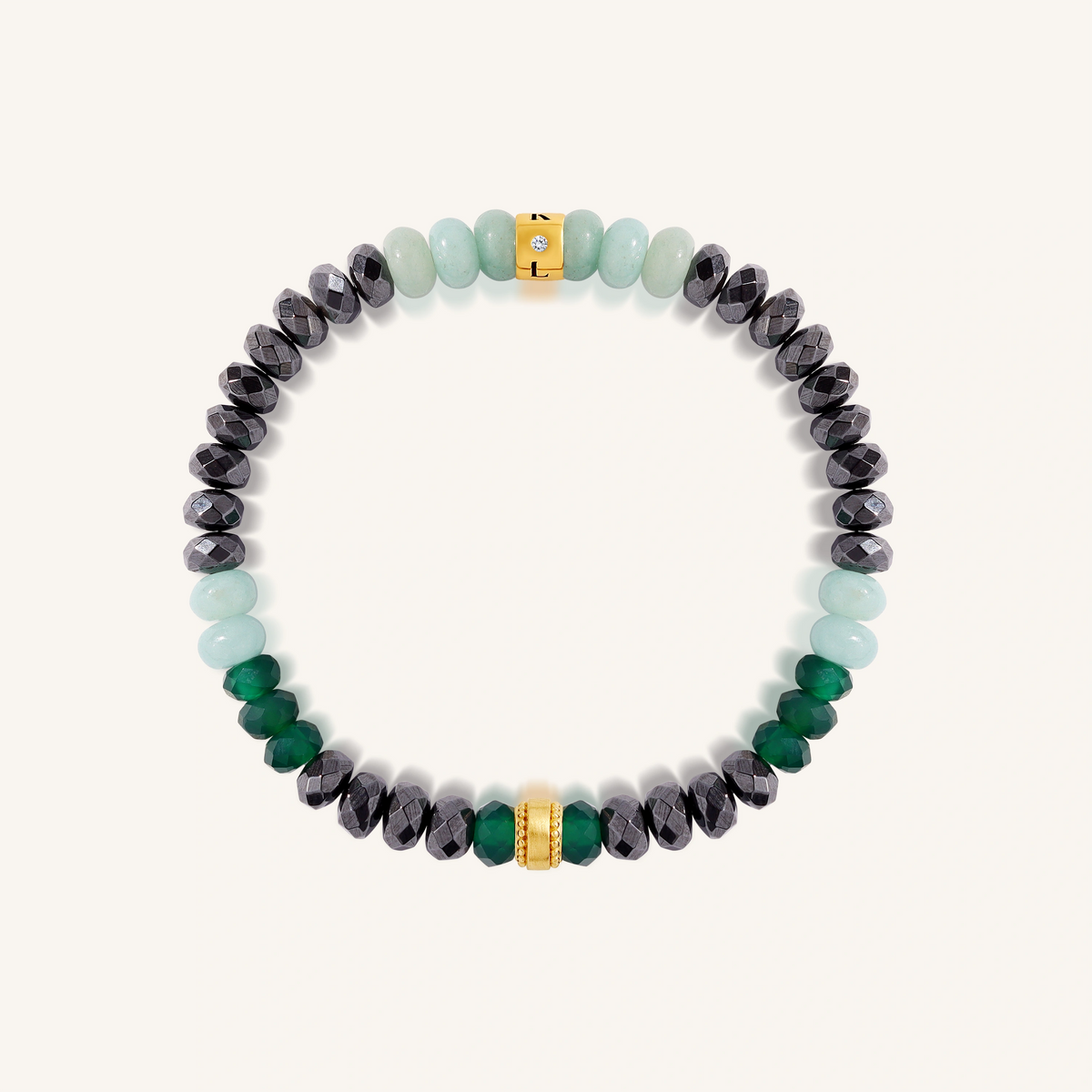 Aurora Essence Stretch Gemstone Bracelet
