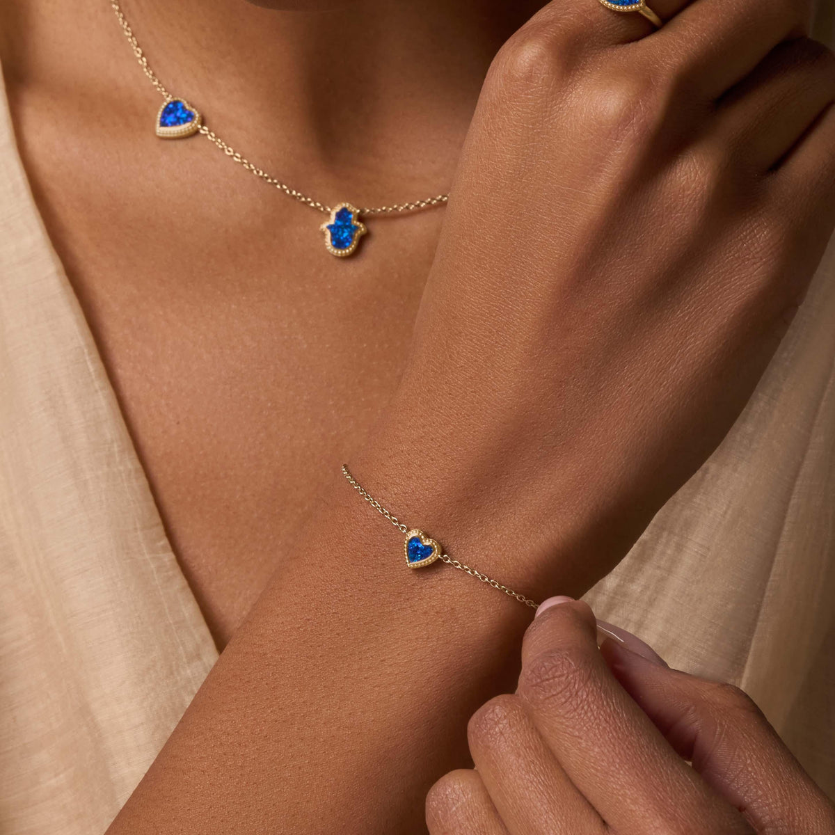 Soul Tide Blue Opal Set