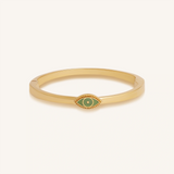 Guardian Glow Jade Evil Eye Bangle