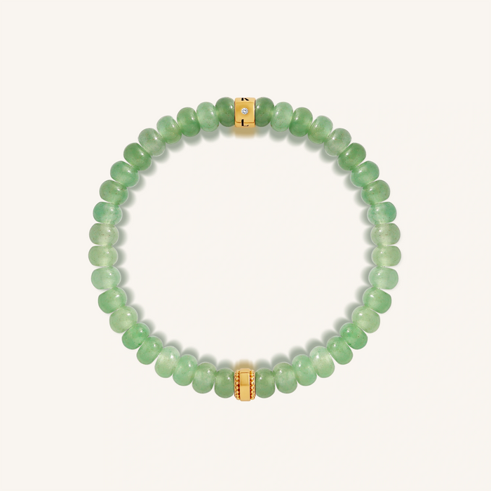 Sacred Balance Jade Stretch Bracelet