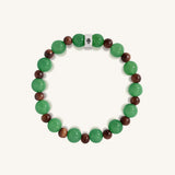 Divine Composure Agarwood & Jadeite Bracelet