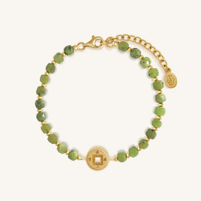 Fortune Balance Lucky Coin Bracelet