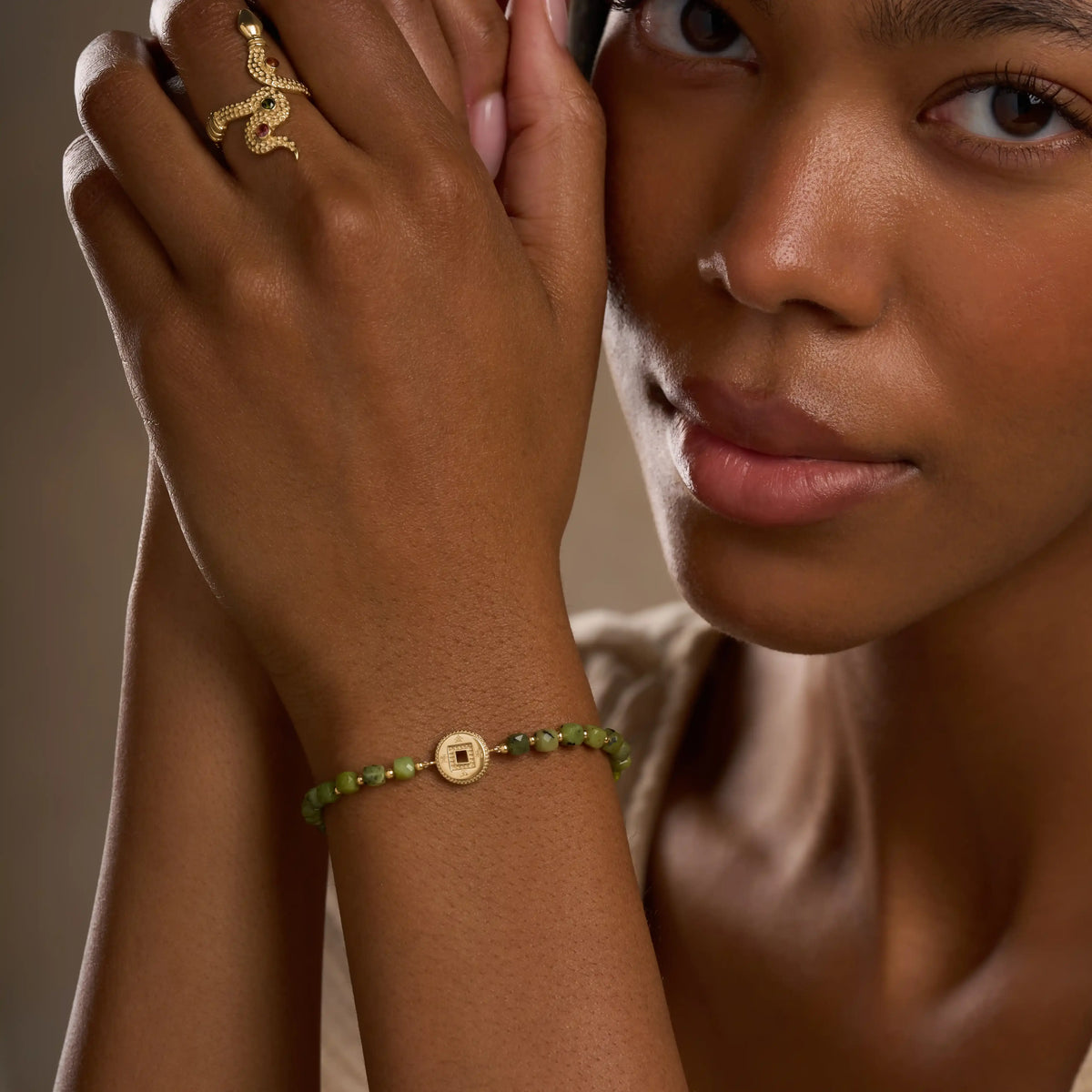Fortune Balance Lucky Coin Bracelet