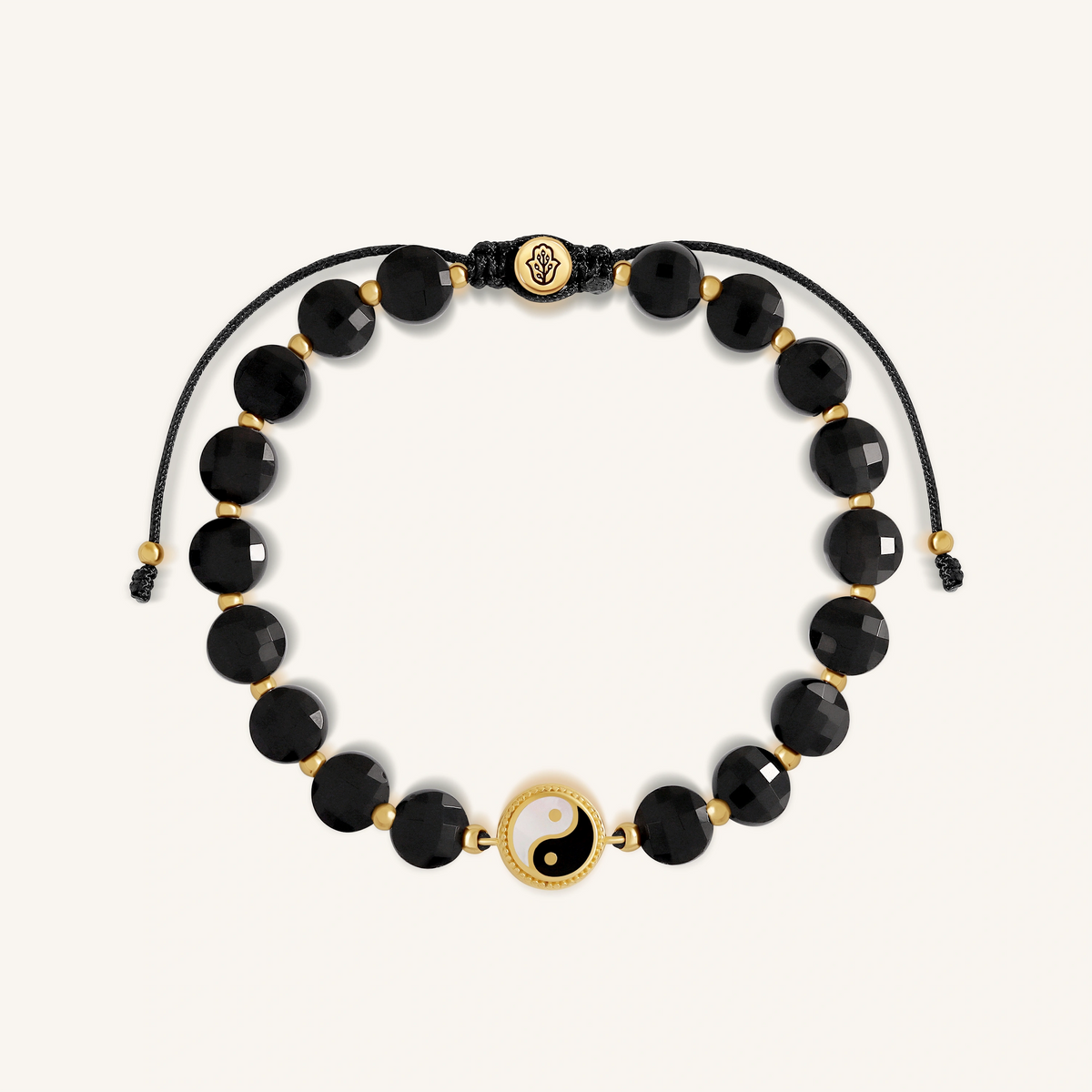 Equilibrium Essence Yin Yang Onyx & Mother of Pearl Bracelet