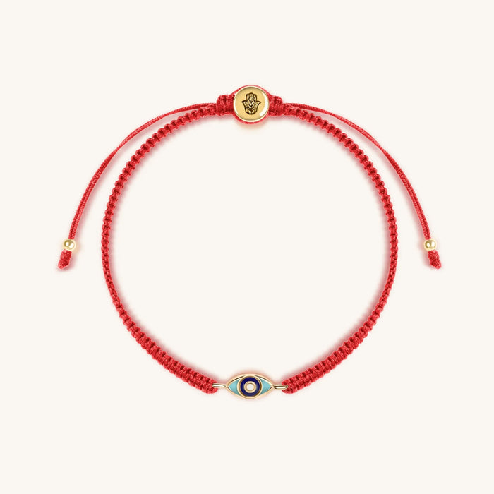 Spiritual Essence Red String Evil Eye Charm Bracelet