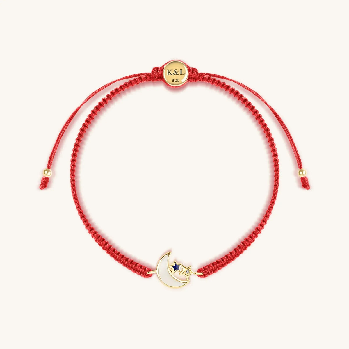 Lunar Protection Necklace Red String Set