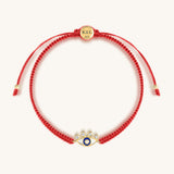 Balanced Outlook Red String Evil Eye Charm Bracelet