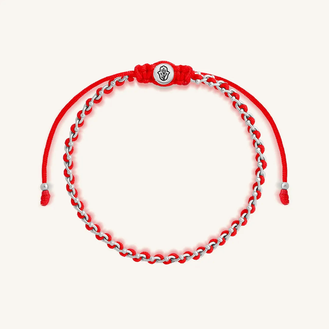 Harmony Bound Red String Bracelet