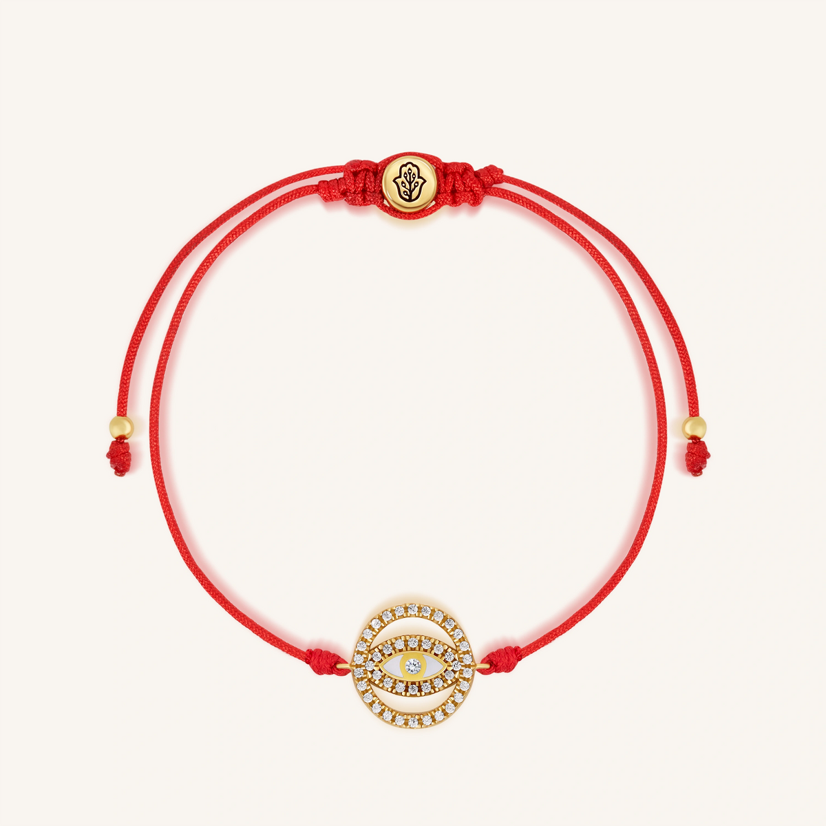 Guardian Spark Evil Eye Red String Bracelet