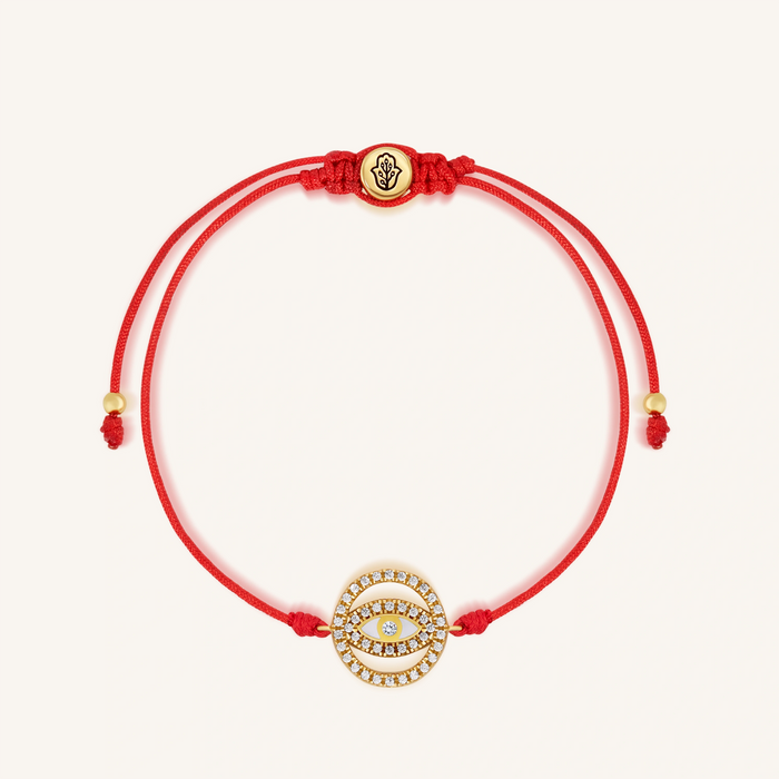 Guardian Spark Evil Eye Red String Bracelet