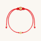 Peace Keeper Hamsa Red String Bracelet