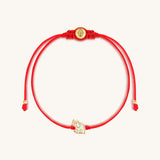 Enduring Unity Elephant Red String Bracelet