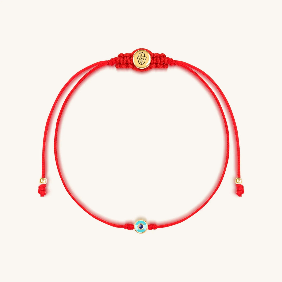 Soothing Shield Evil Eye Red String Bracelet