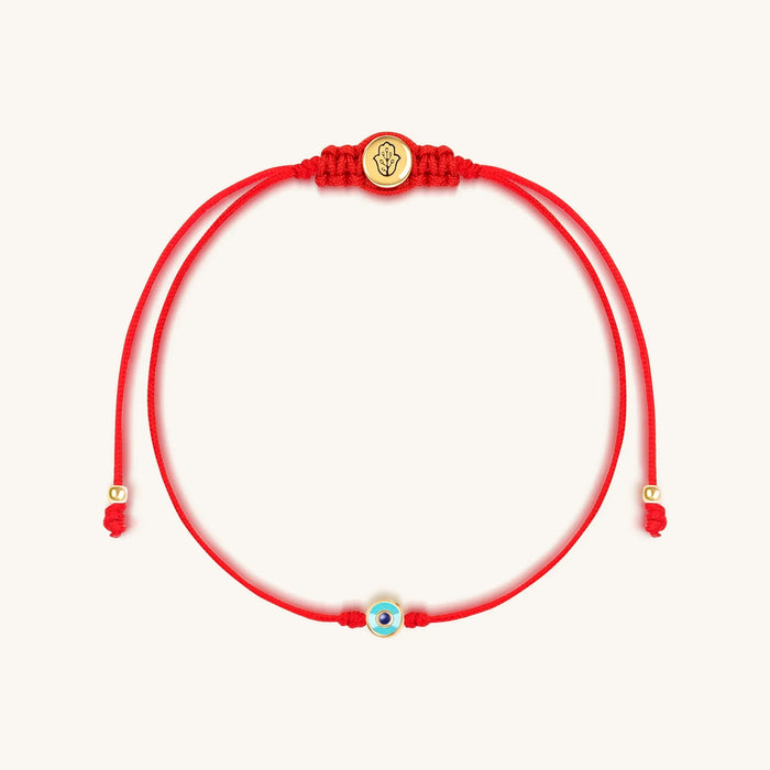 Soothing Shield Evil Eye Red String Bracelet