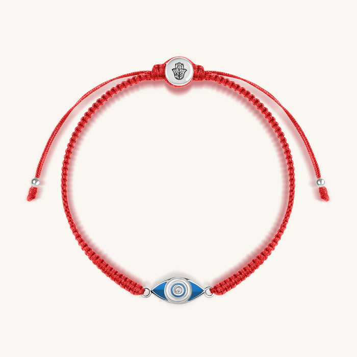 Prevent Harm Red String Evil Eye Charm Bracelet