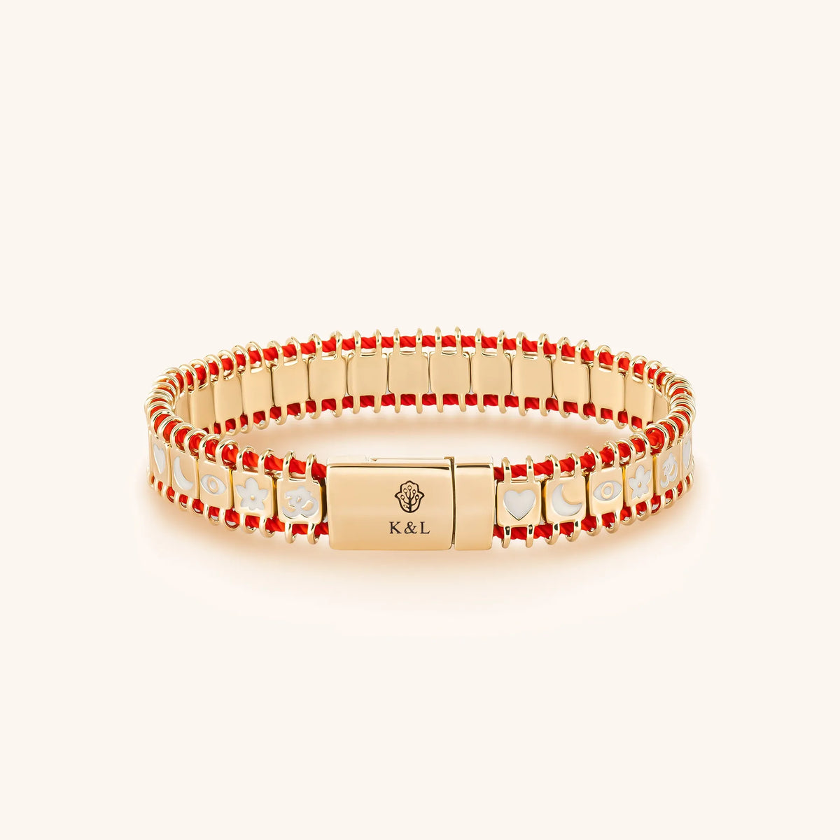 Embodied Energy Red String Tennis Bracelet