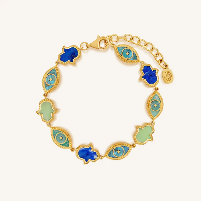 Coastal Guardian Multi-Stone Bracelet