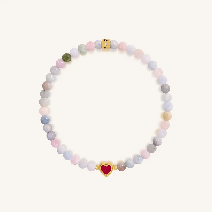 Heart of Serenity Morganite Bracelet