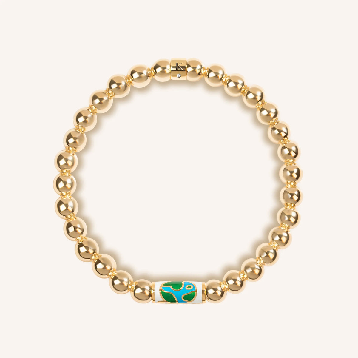 I am Aligned - "The World" Tarot Bracelet