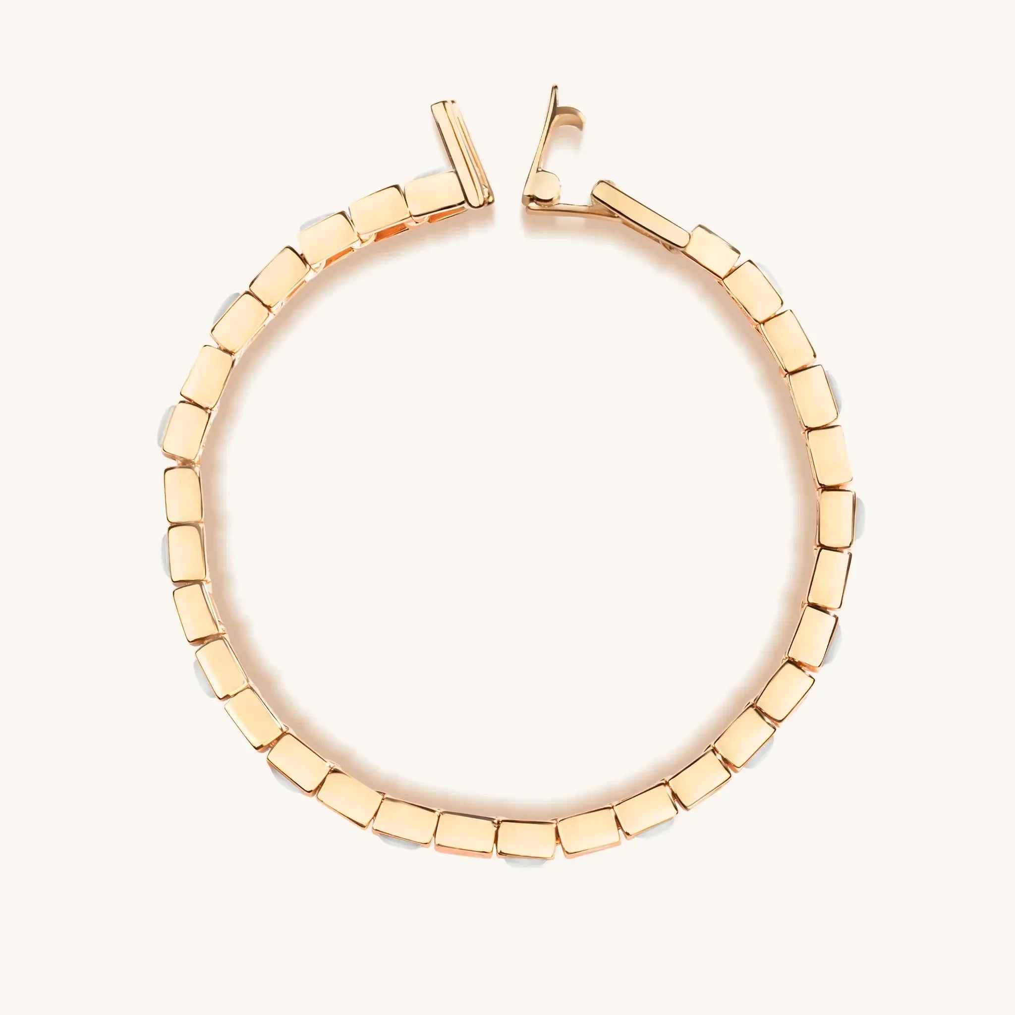 Twin Flames Diamond Gold Bracelet Set