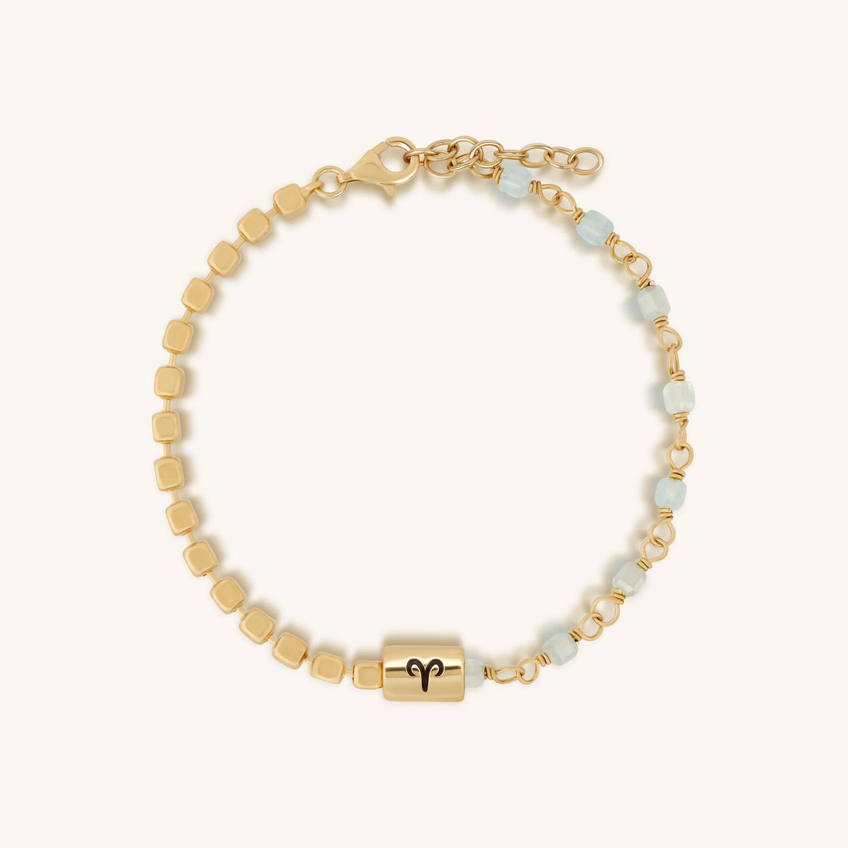 Motivated Passion Aries Aquamarine Bracelet