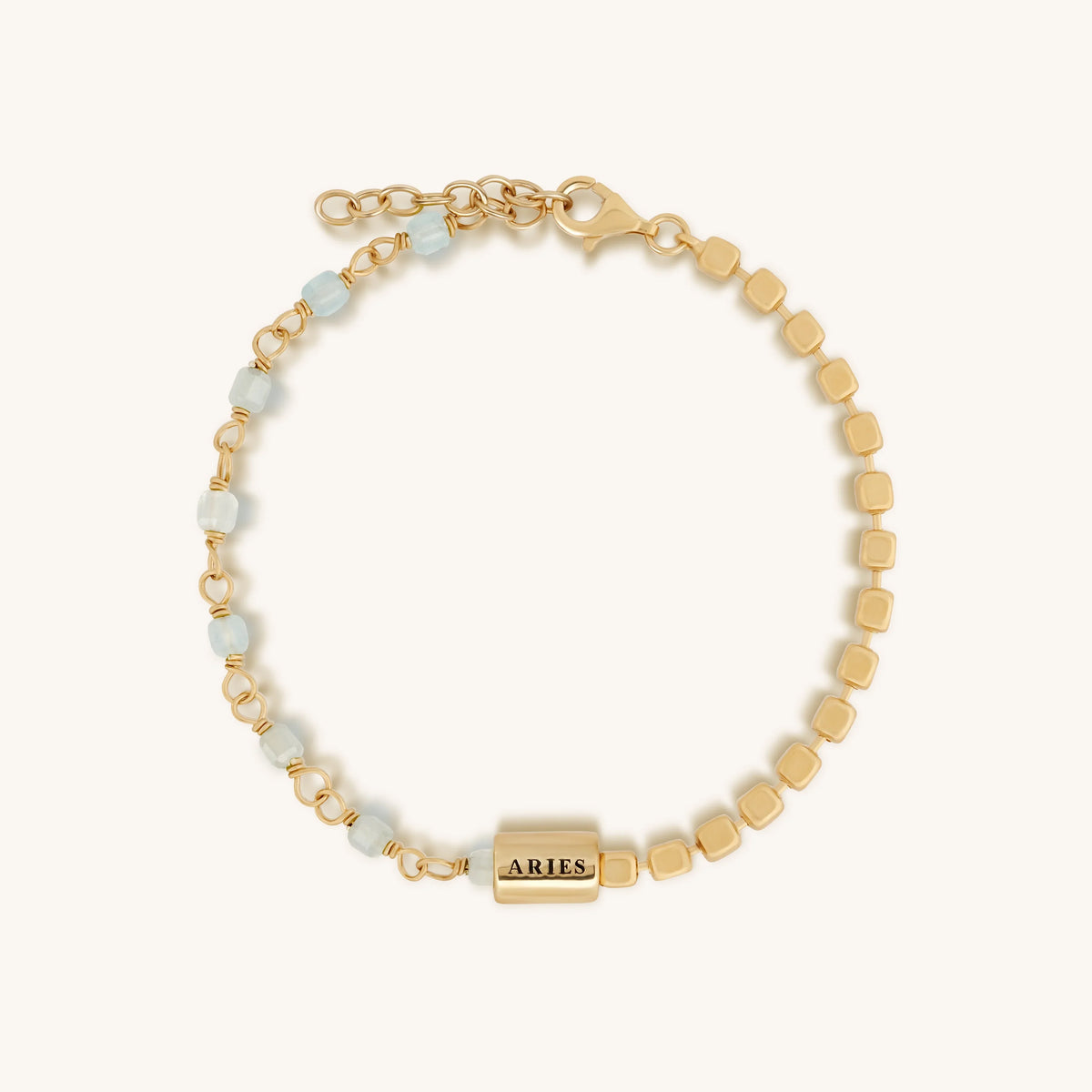 Motivated Passion Aries Aquamarine Bracelet