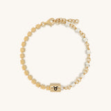 Trustworthy Ambition Taurus Clear Quartz Bracelet