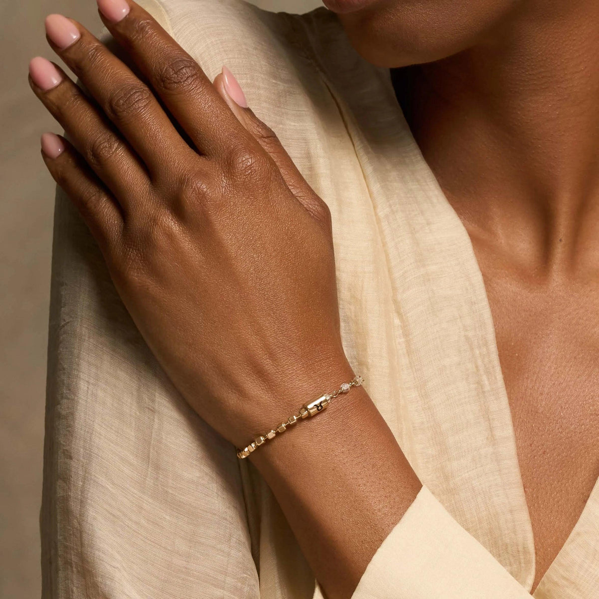 Trustworthy Ambition Taurus Clear Quartz Bracelet
