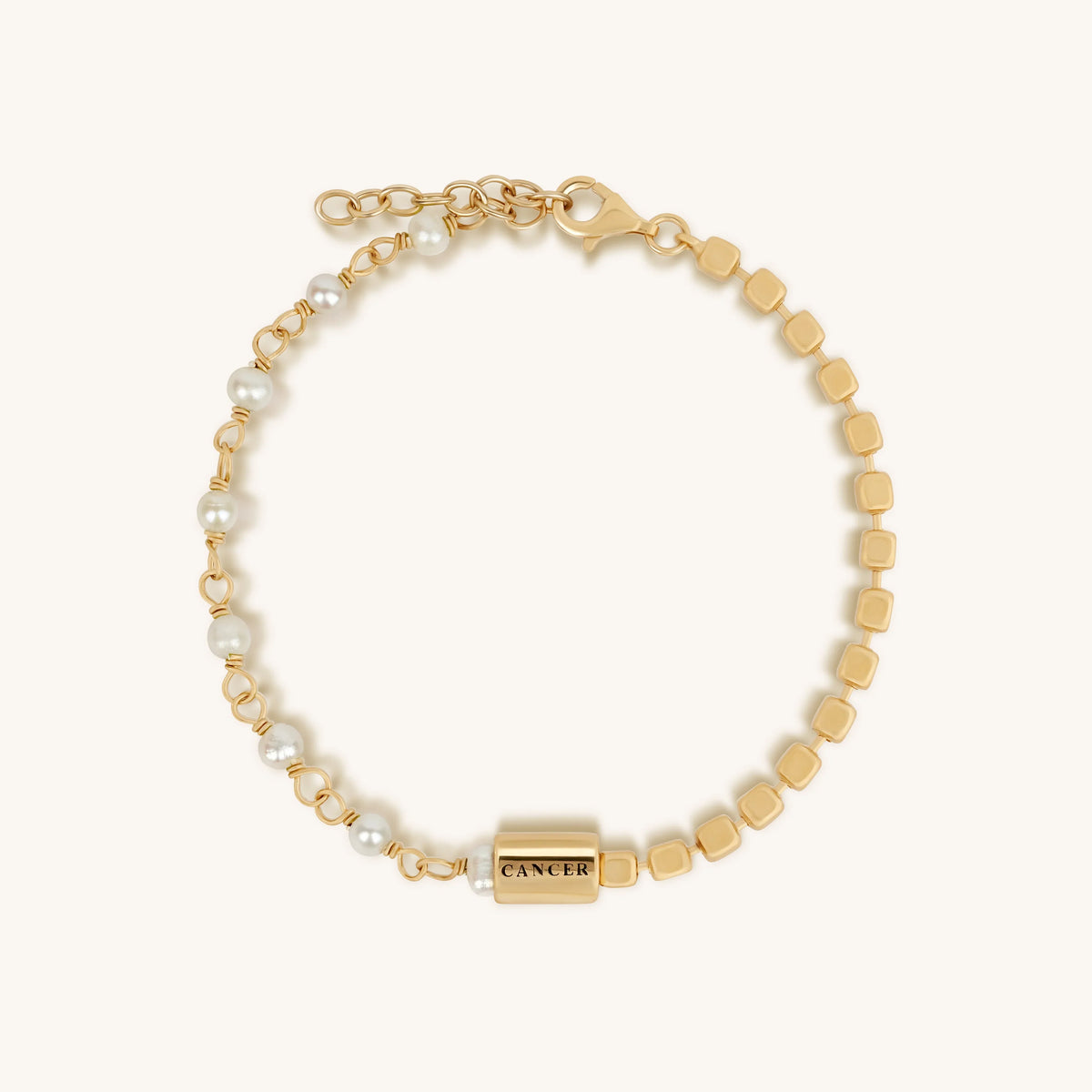 Intuitively Passionate Cancer Pearl Bracelet – image 3