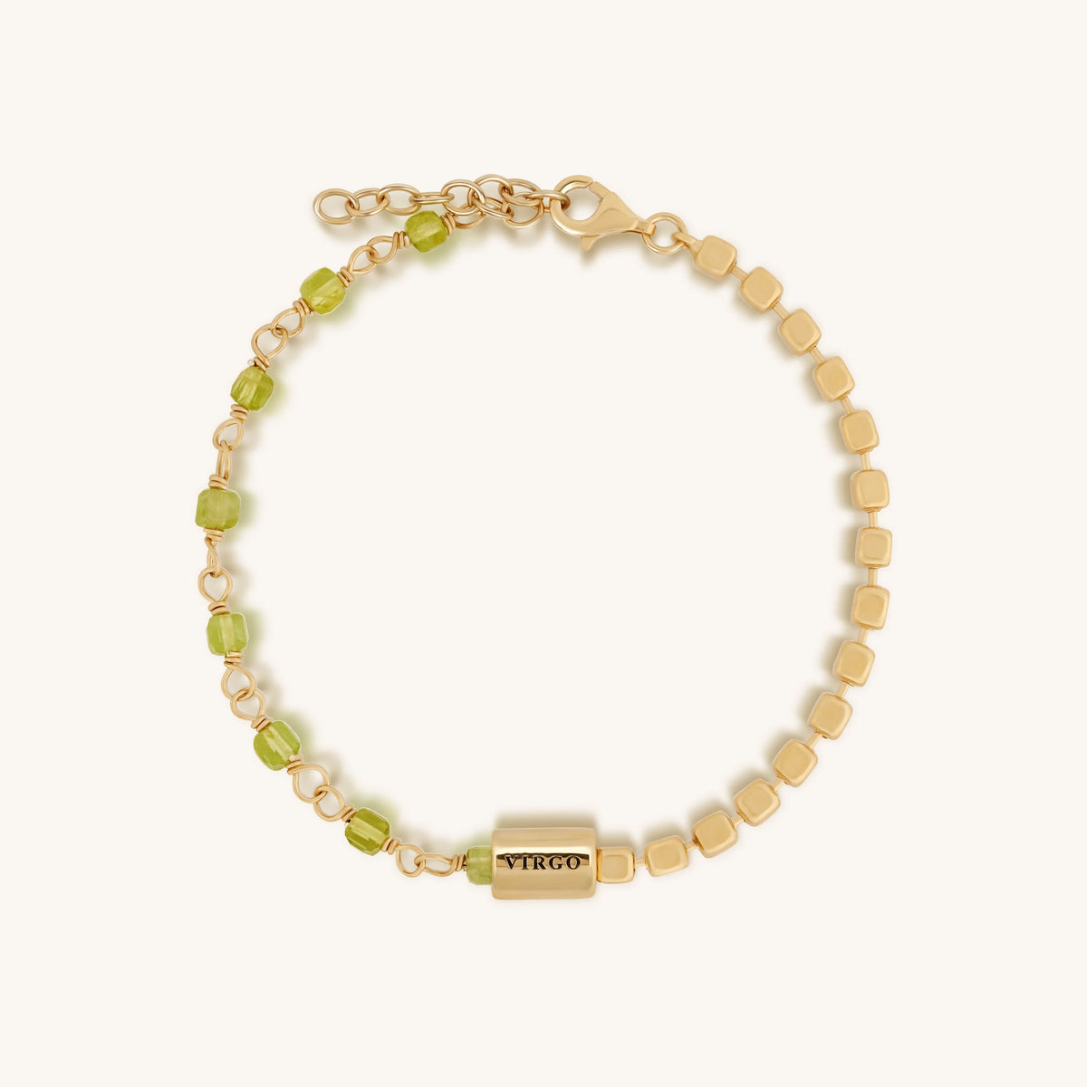 Inspired Perfectionist Virgo Peridot Bracelet
