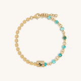 Resilient Ambition Capricorn Turquoise Bracelet