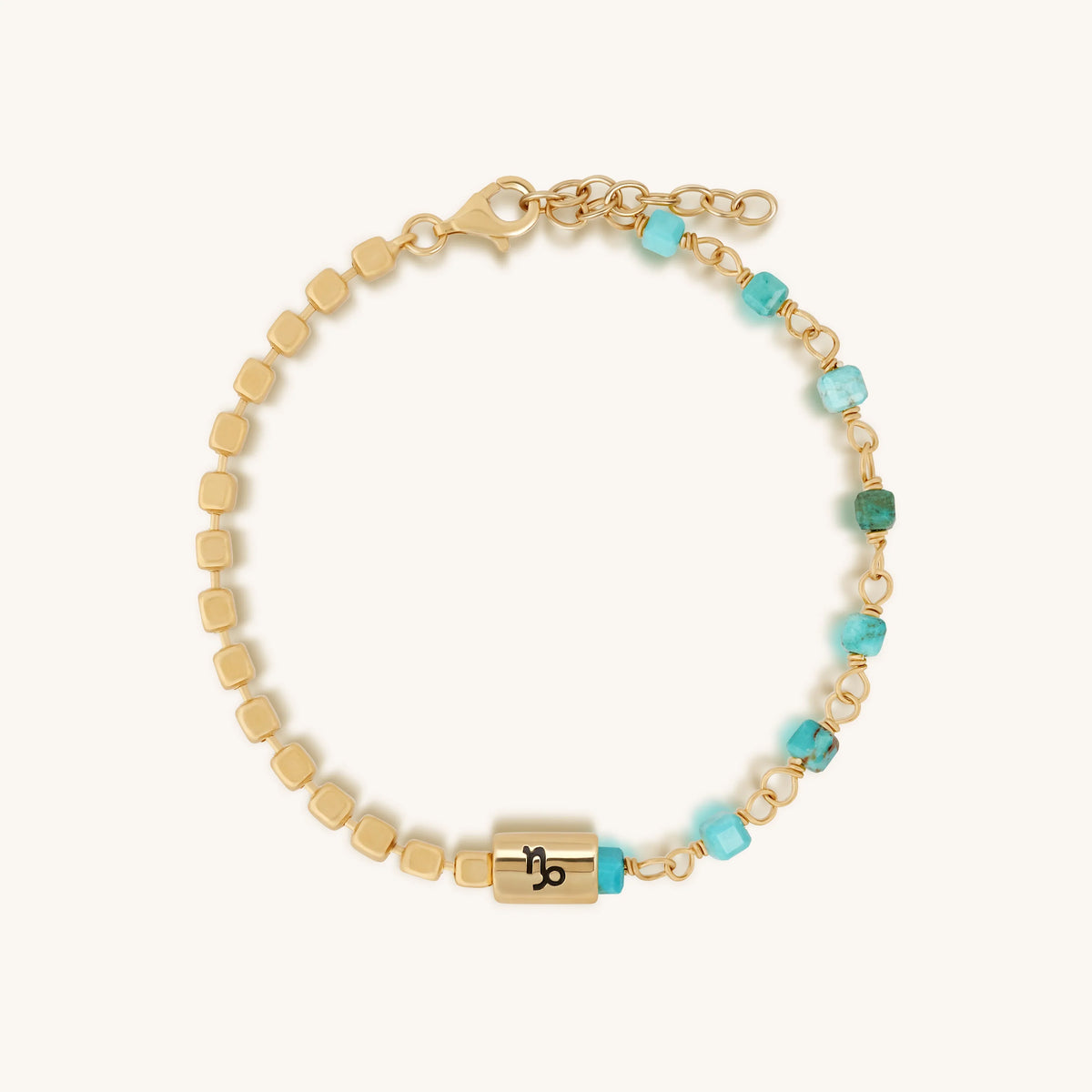 Resilient Ambition Capricorn Turquoise Bracelet