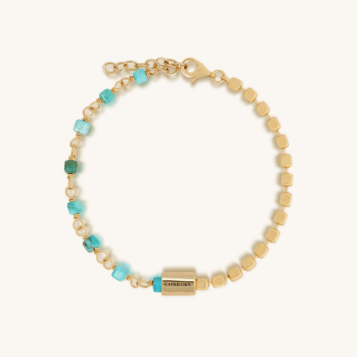 Resilient Ambition Capricorn Turquoise Bracelet