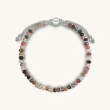 Lavish Blessings Tourmaline Macrame Bracelet